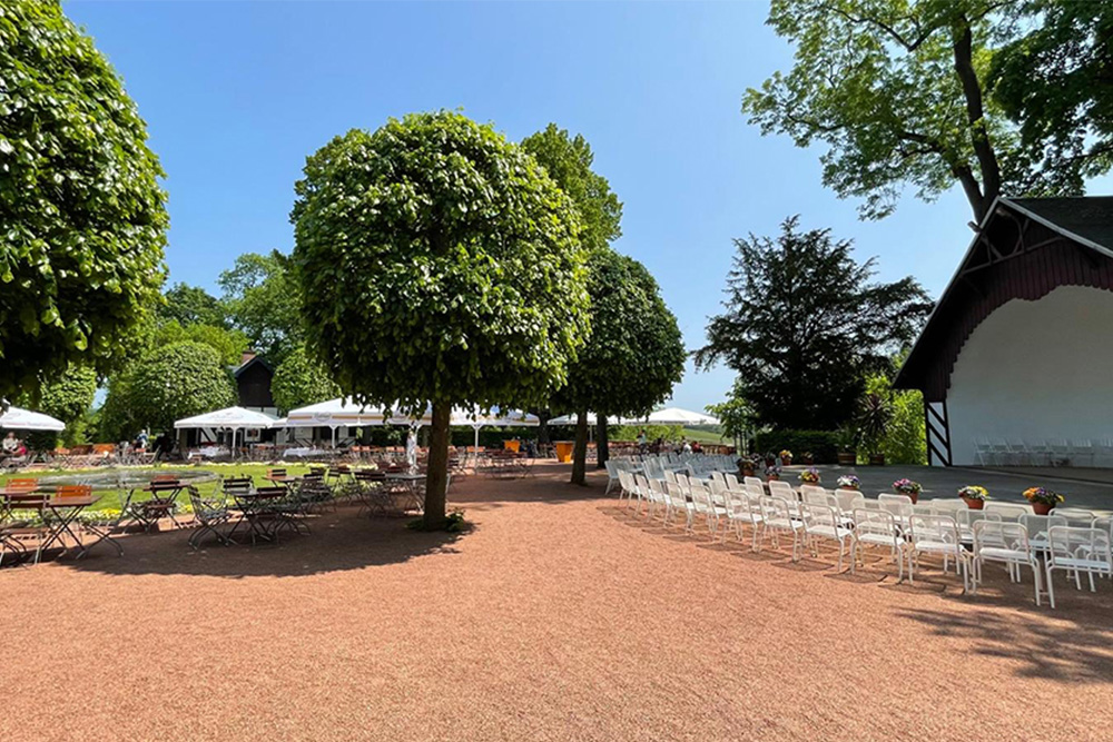 Parkklause im Barockgarten