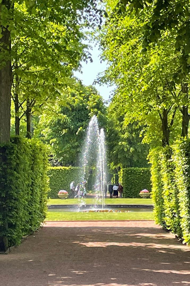 Parkklause im Barockgarten